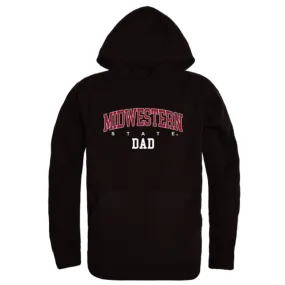 Midwestern State University Mustangs Dad Fleece Hoodie Sweatshirts