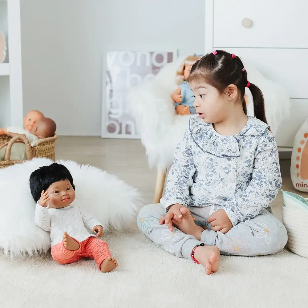 Miniland - Knitted Doll Outfit 38cm - Sweater & Trousers