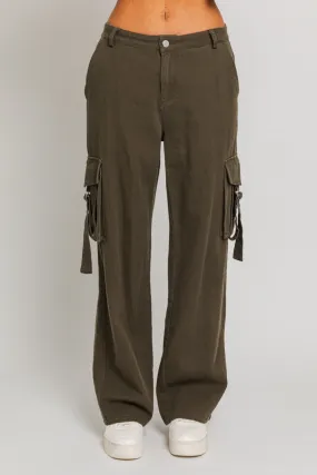 Olive Cargo Pants