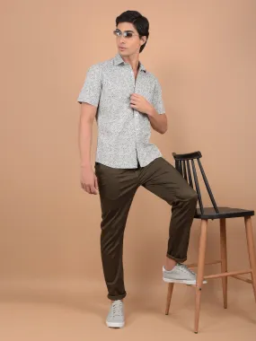 Olive Knitted Trousers