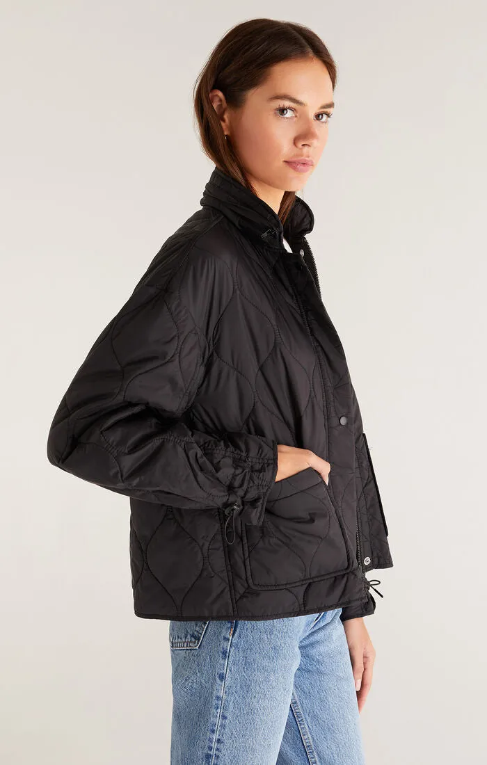 ON THE MOVE QUILTED JACKET