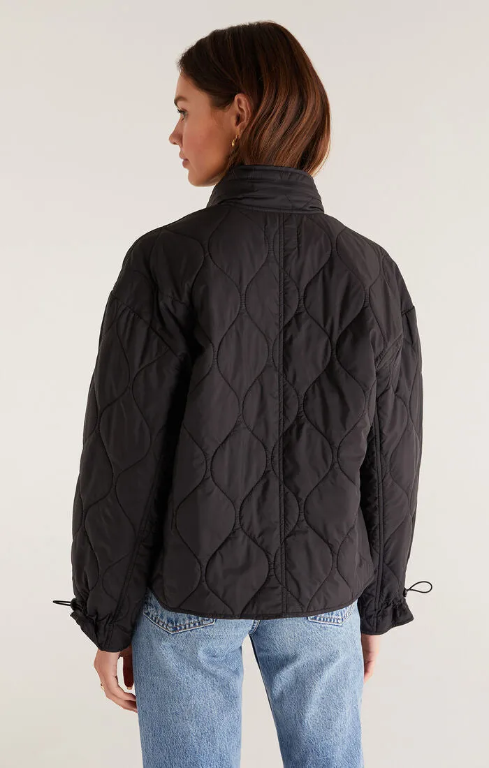ON THE MOVE QUILTED JACKET