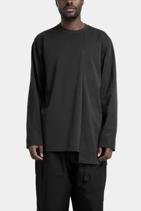 Panelled long sleeve tee