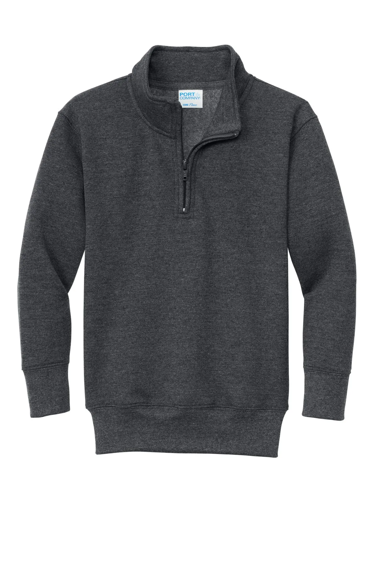 Port & Company Youth Core Fleece 1/4-Zip Pullover Sweatshirt PC78YQ