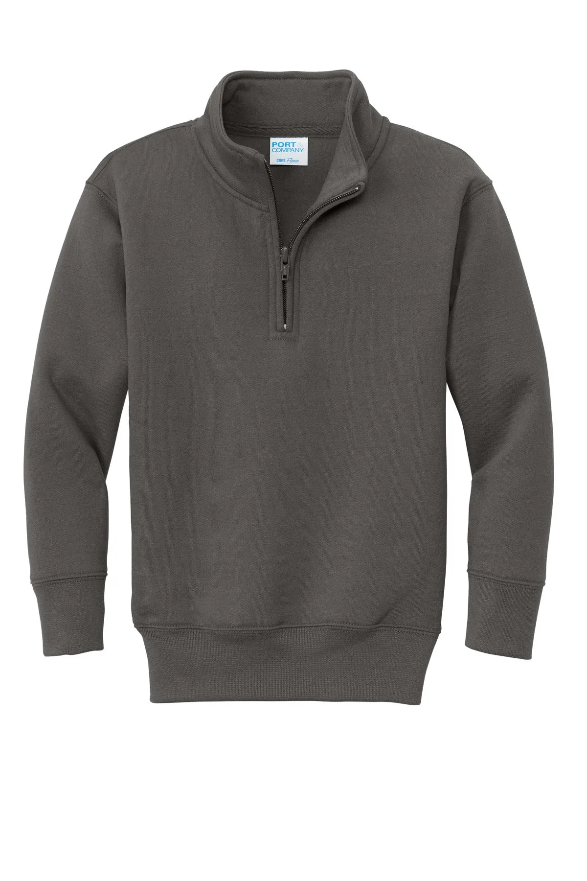 Port & Company Youth Core Fleece 1/4-Zip Pullover Sweatshirt PC78YQ