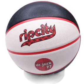 Portland Trail Blazers Wilson Retro Plaid City Edition Basketball