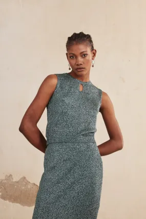 Prima Cut Out Top - Green