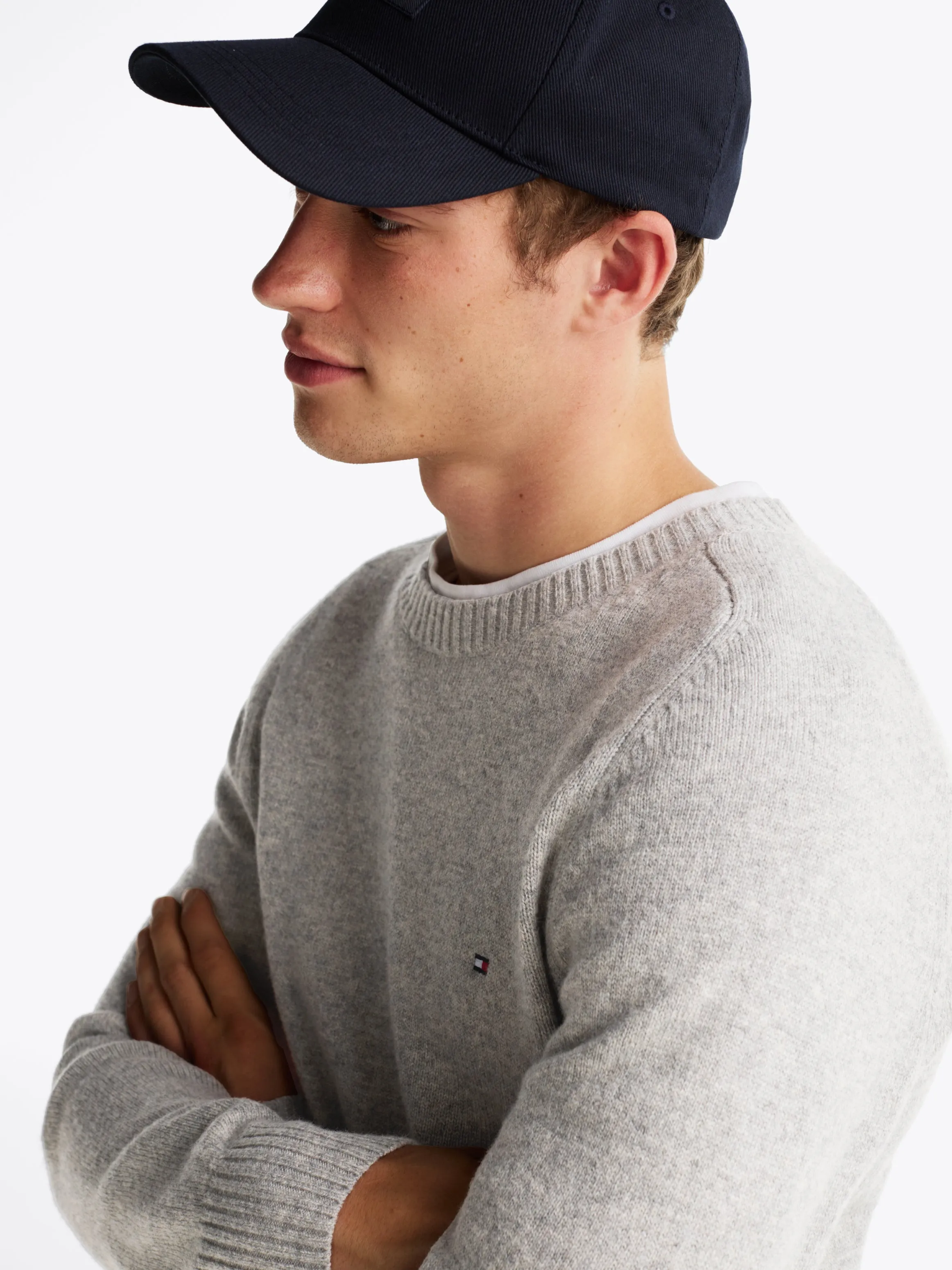 Pure Wool Crew Neck Jumper