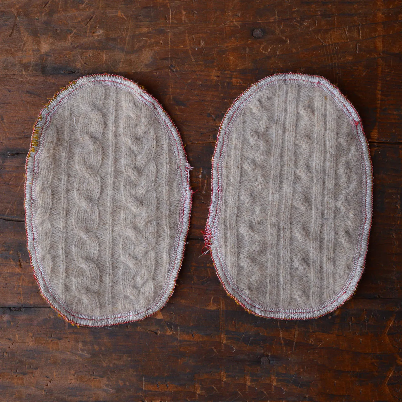 Recycled Wool Knee/Elbow Patches (1 pair)