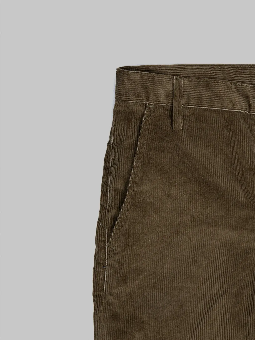 Rogue Territory 9oz Officer Trousers High Olive Corduroy