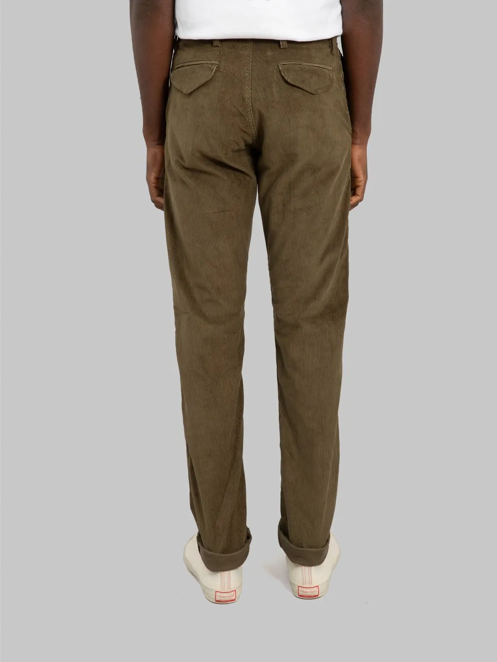Rogue Territory 9oz Officer Trousers High Olive Corduroy