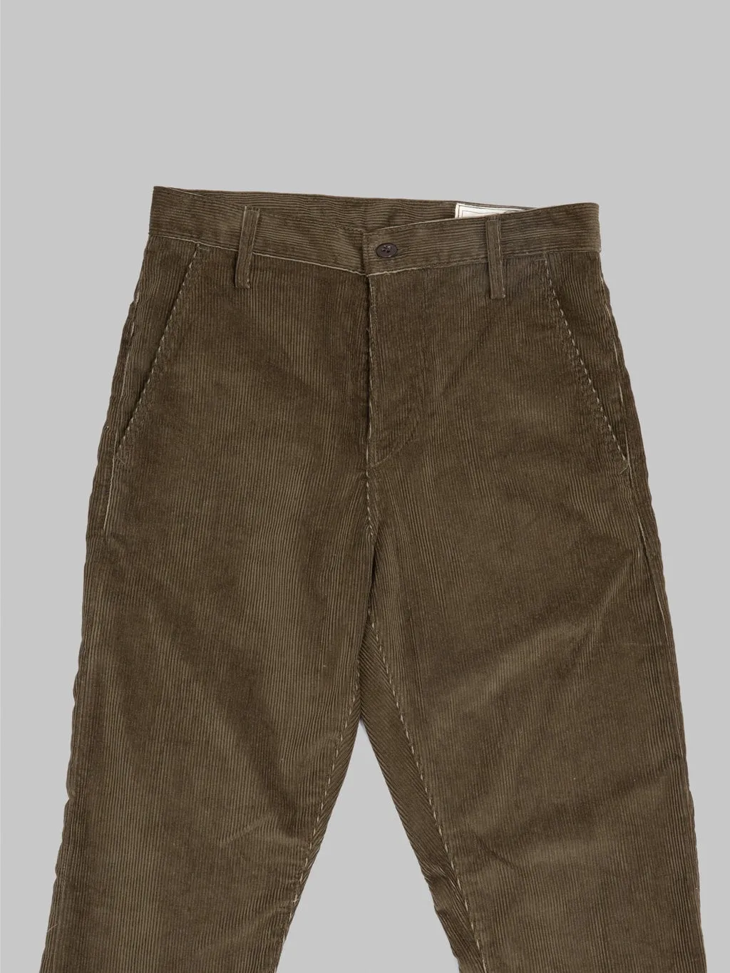 Rogue Territory 9oz Officer Trousers High Olive Corduroy