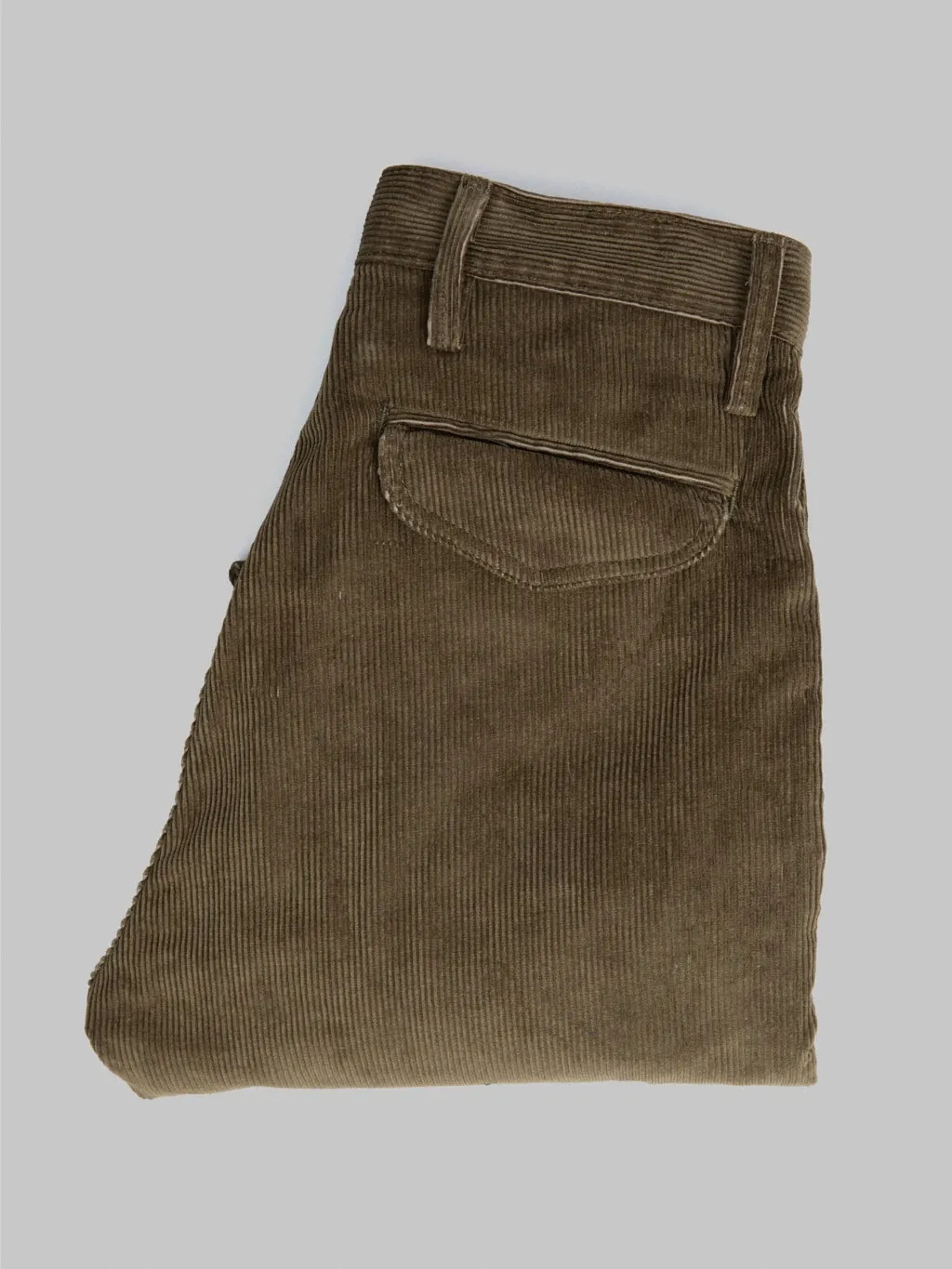 Rogue Territory 9oz Officer Trousers High Olive Corduroy