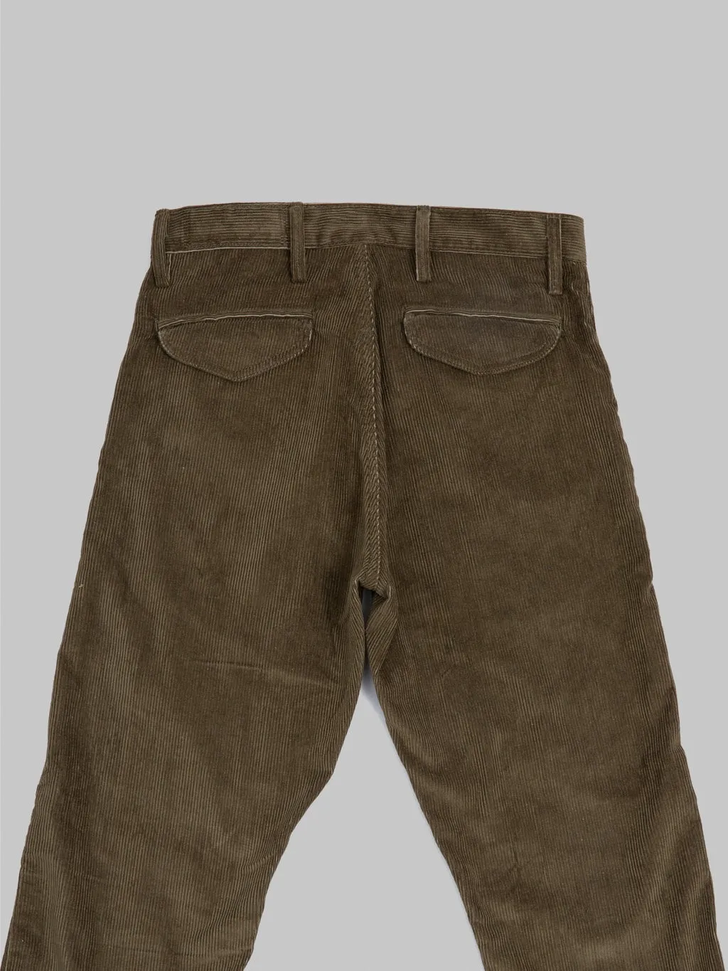 Rogue Territory 9oz Officer Trousers High Olive Corduroy