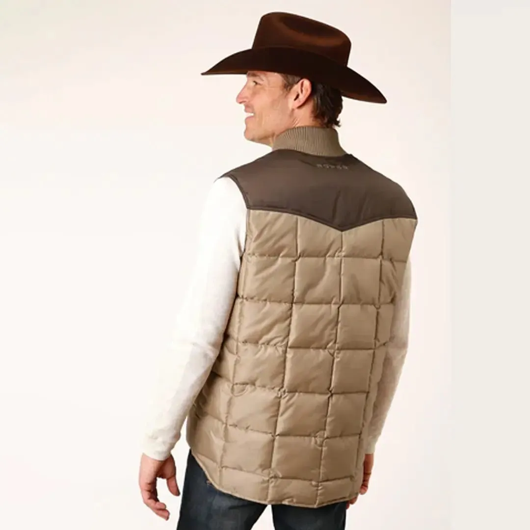 Roper Men's Quilted Poly-filled Vest