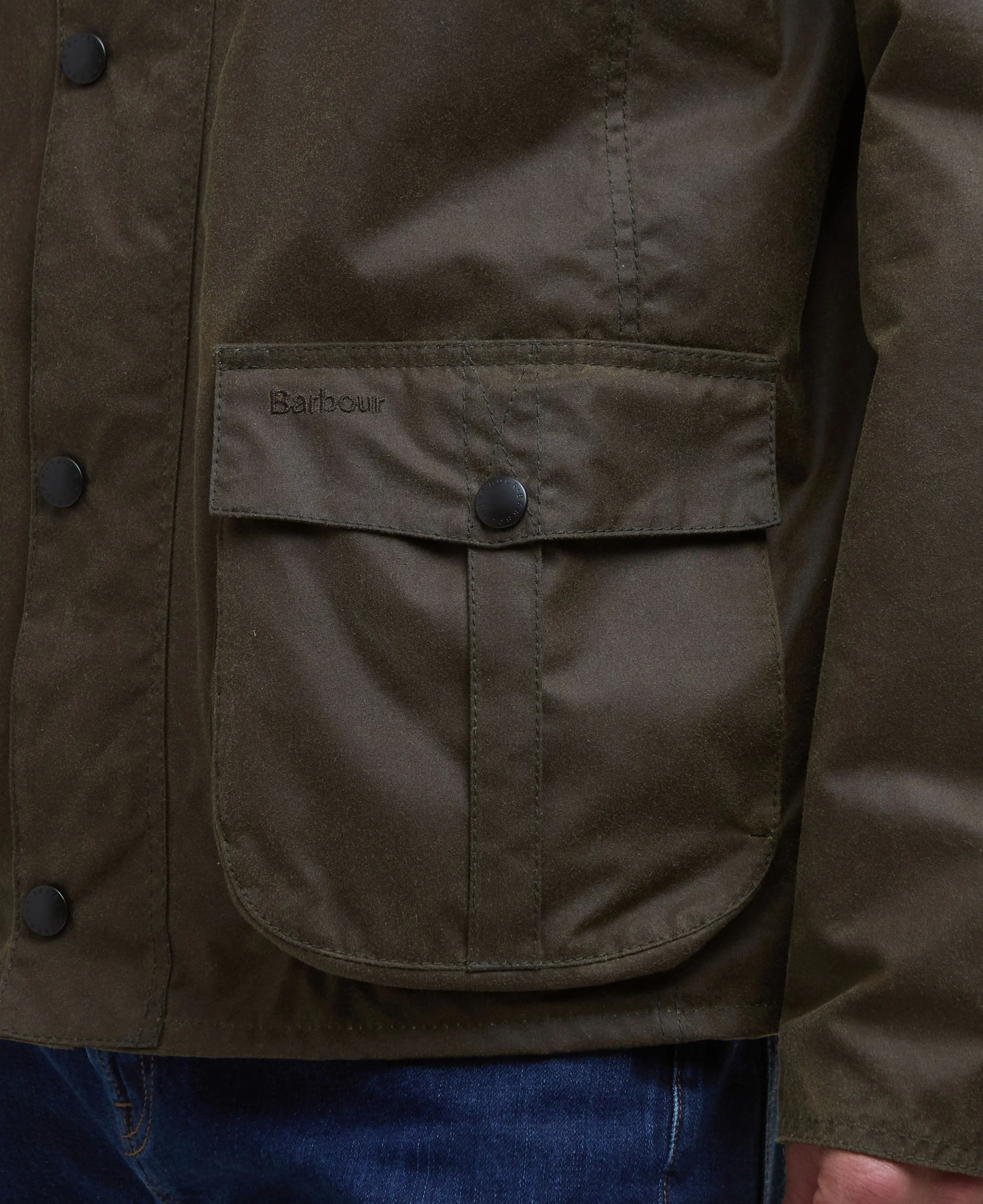 Sander Wax Jacket - Beech