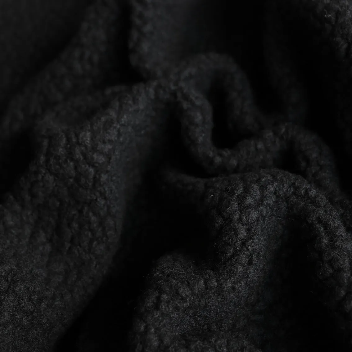 Sherpa Nero - Wool Blend