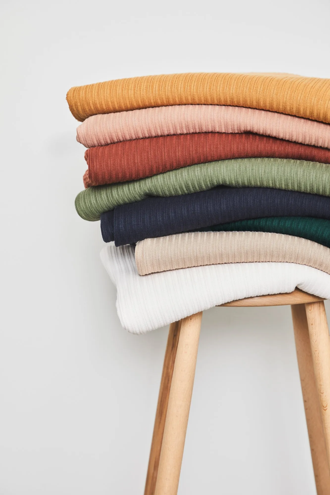 Sienna Organic Selanik Rib Knit | Mind The Maker | By The Half Yard