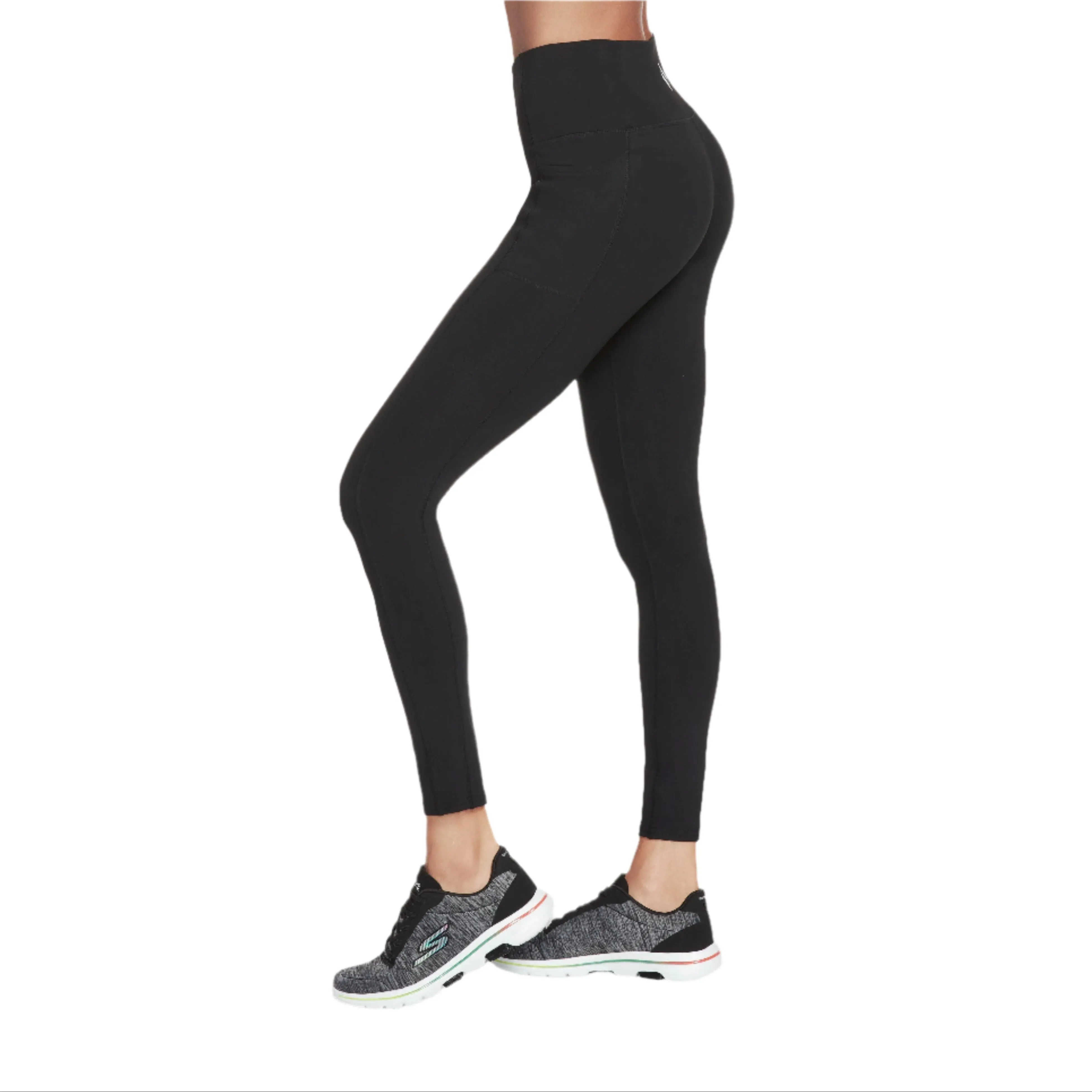 Skechers Womens Go Walk High Waisted Leggings Black