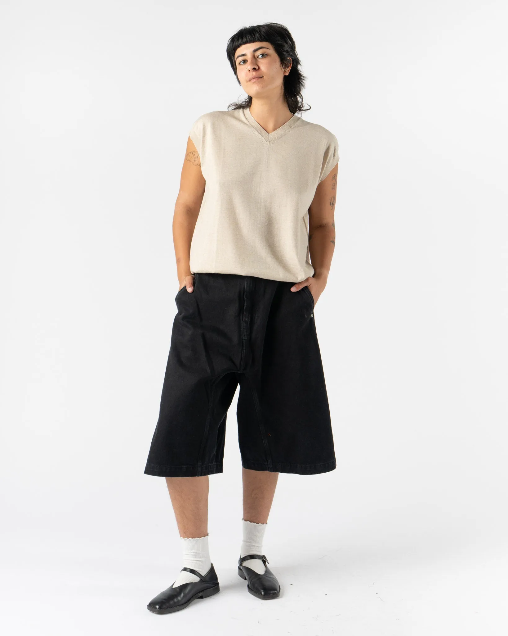Sofie D'Hoore Munich Vest in Oatmeal Melange