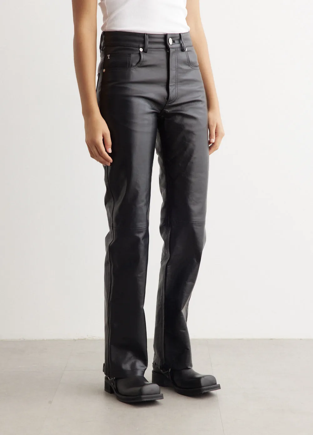 Straight Fit Trousers