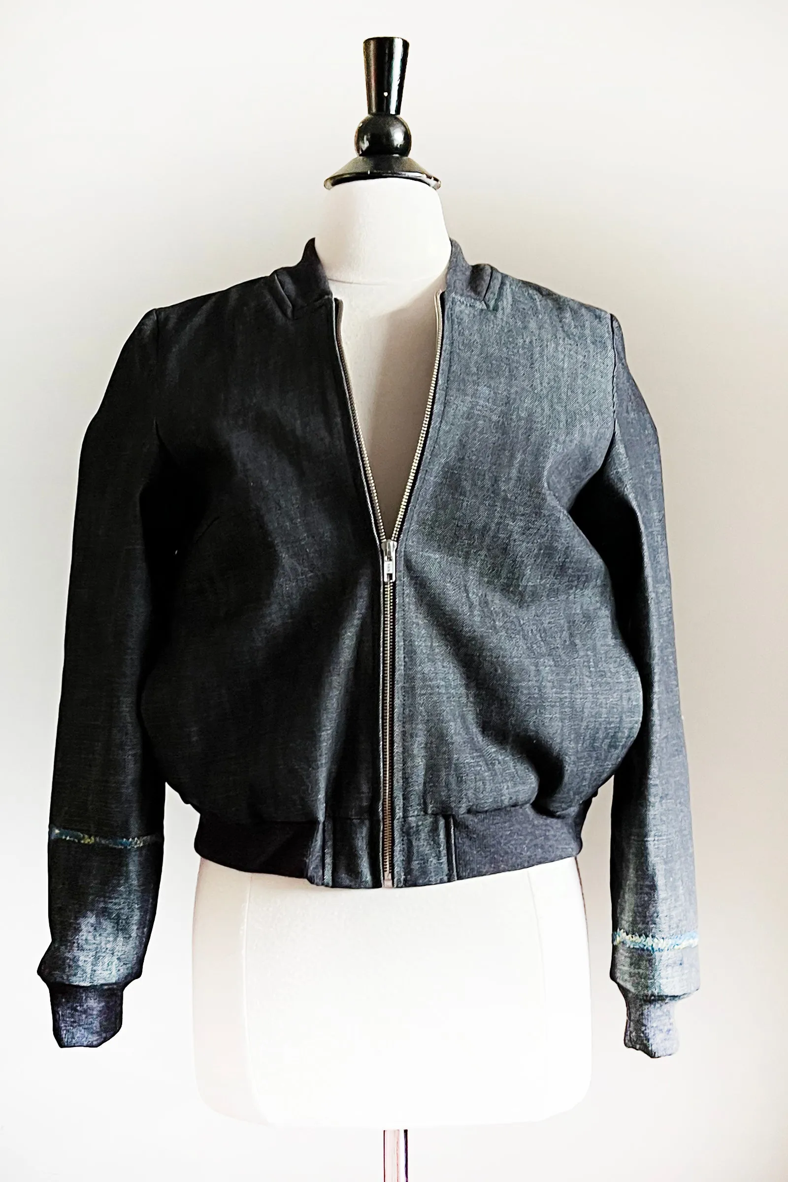 Strangelove Bomber Jacket - Japanese Denim Elephant