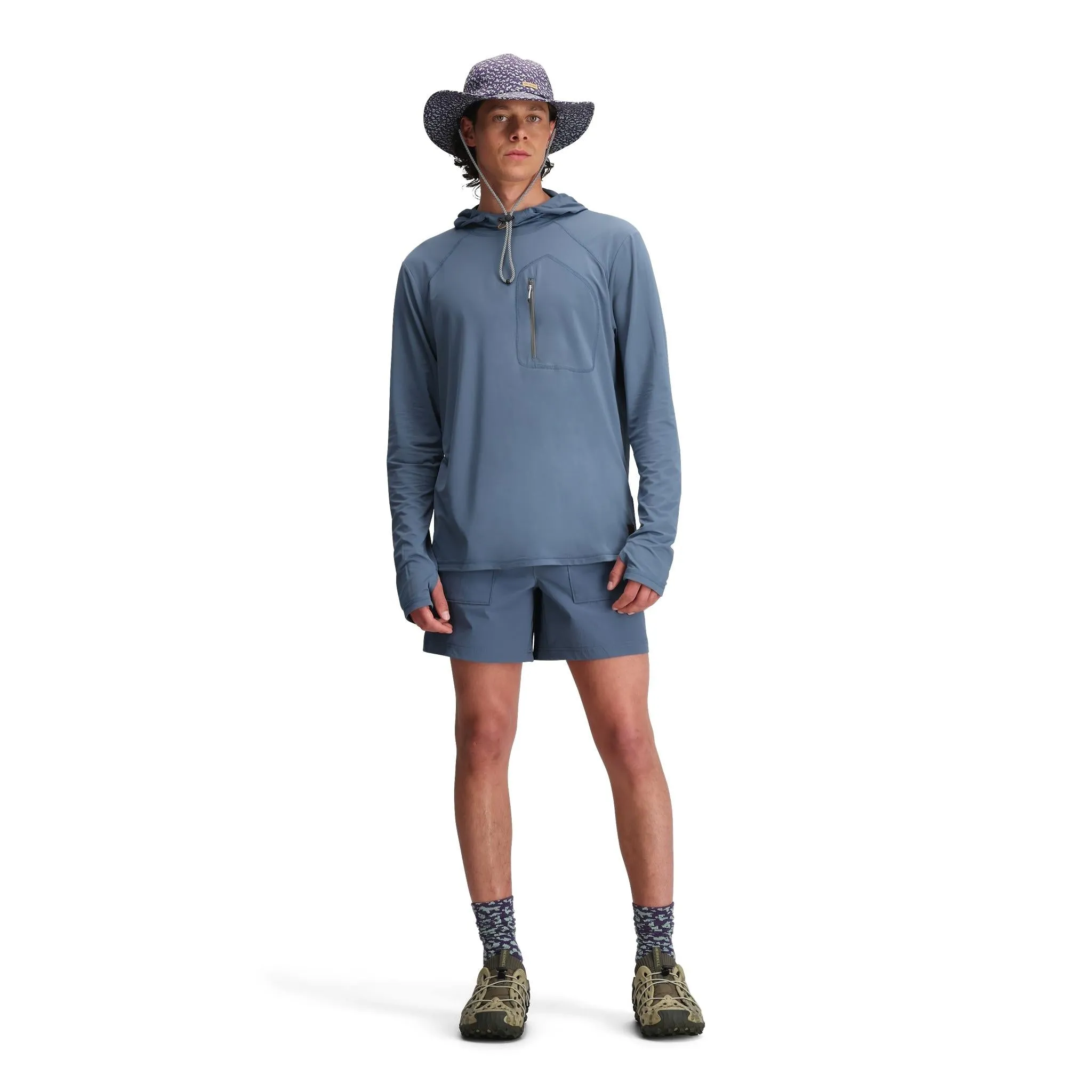 Sun Hoodie - Storm Blue