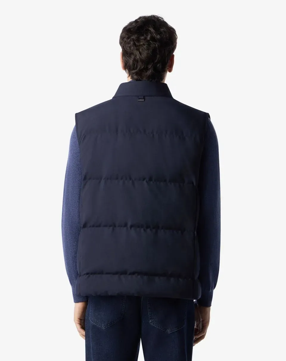 Technical poplin waistcoat