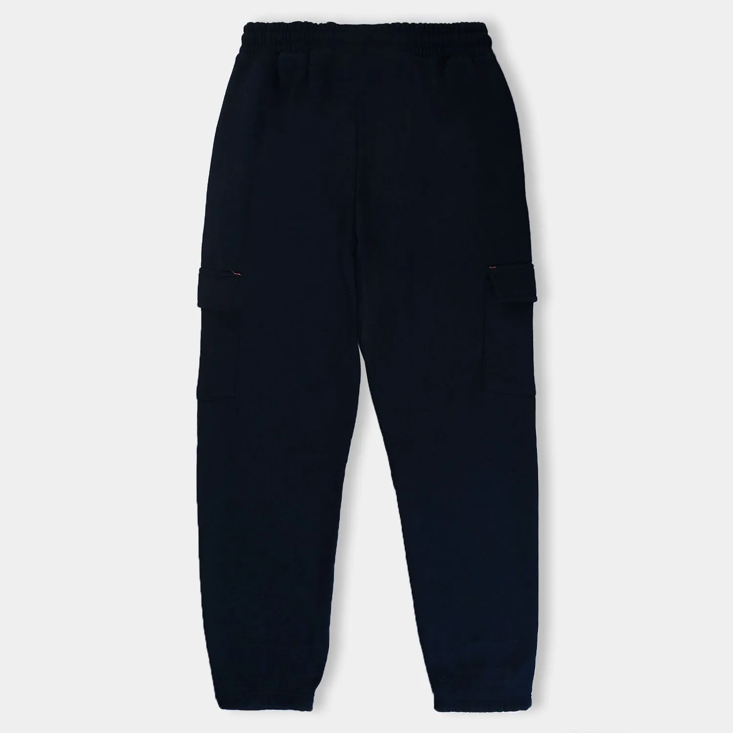 Teens Girls Fleece Knitted Trouser-NAVY