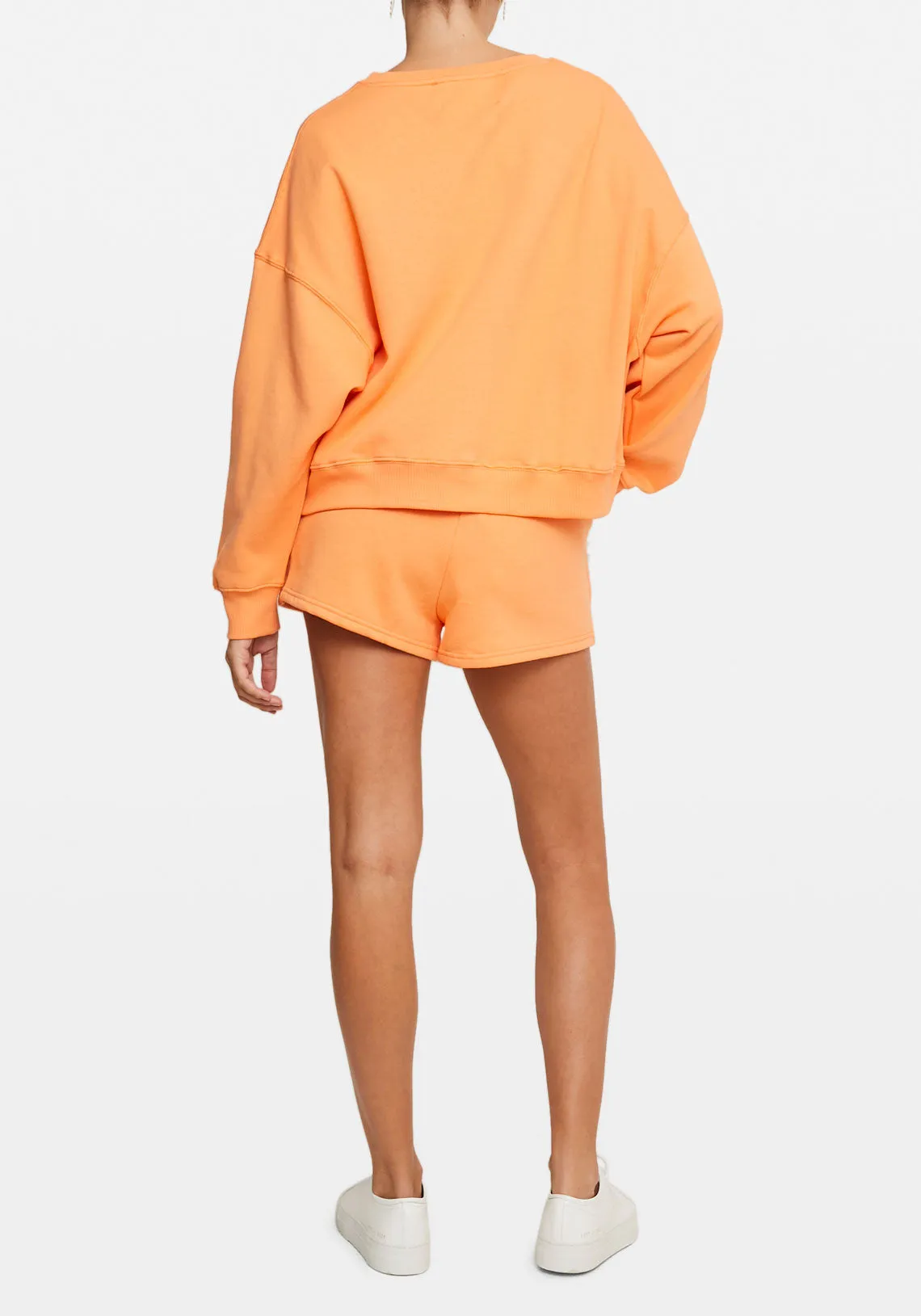 THE HOLIDAY FLEECE SWEATSHIRT PEACHY