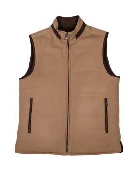 Wool twill waistcoat