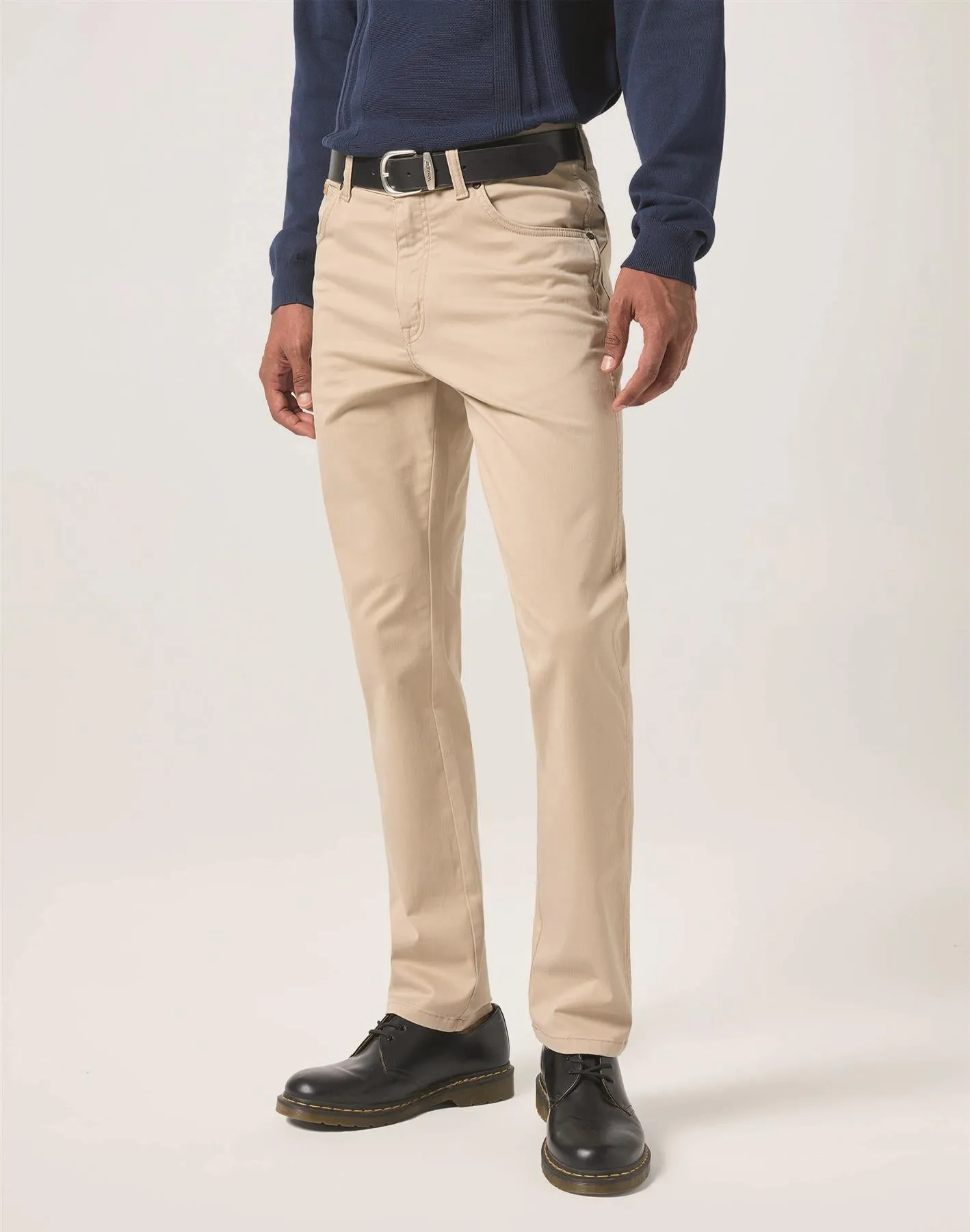 Wrangler Teas Authentic Straight Soft Chino In Waist 40 - 44" In 2 Colours
