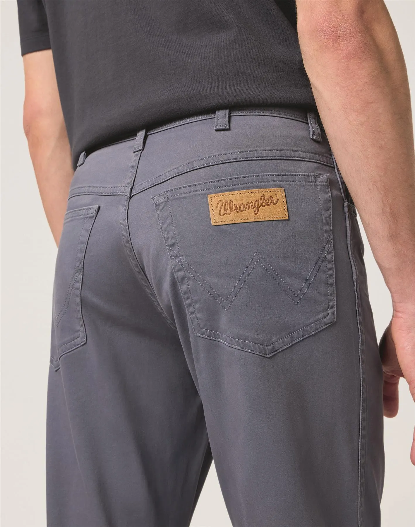 Wrangler Teas Authentic Straight Soft Chino In Waist 40 - 44" In 2 Colours